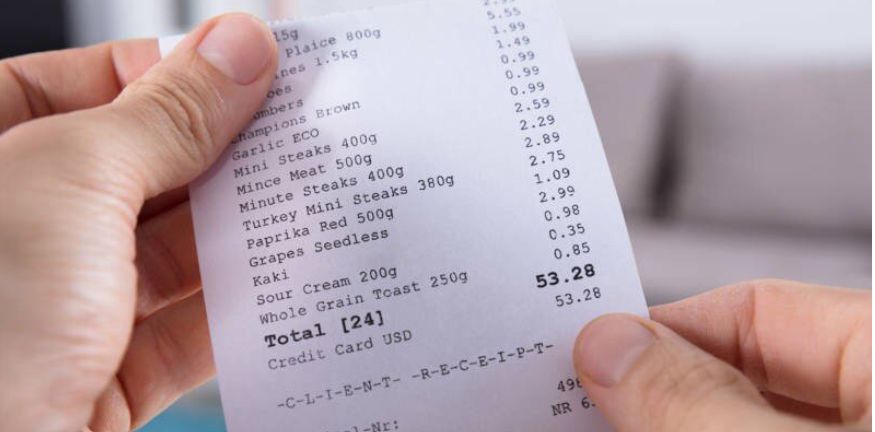   Paper receipts contain a chemical called bisphenol-A that make them unrecyclable  