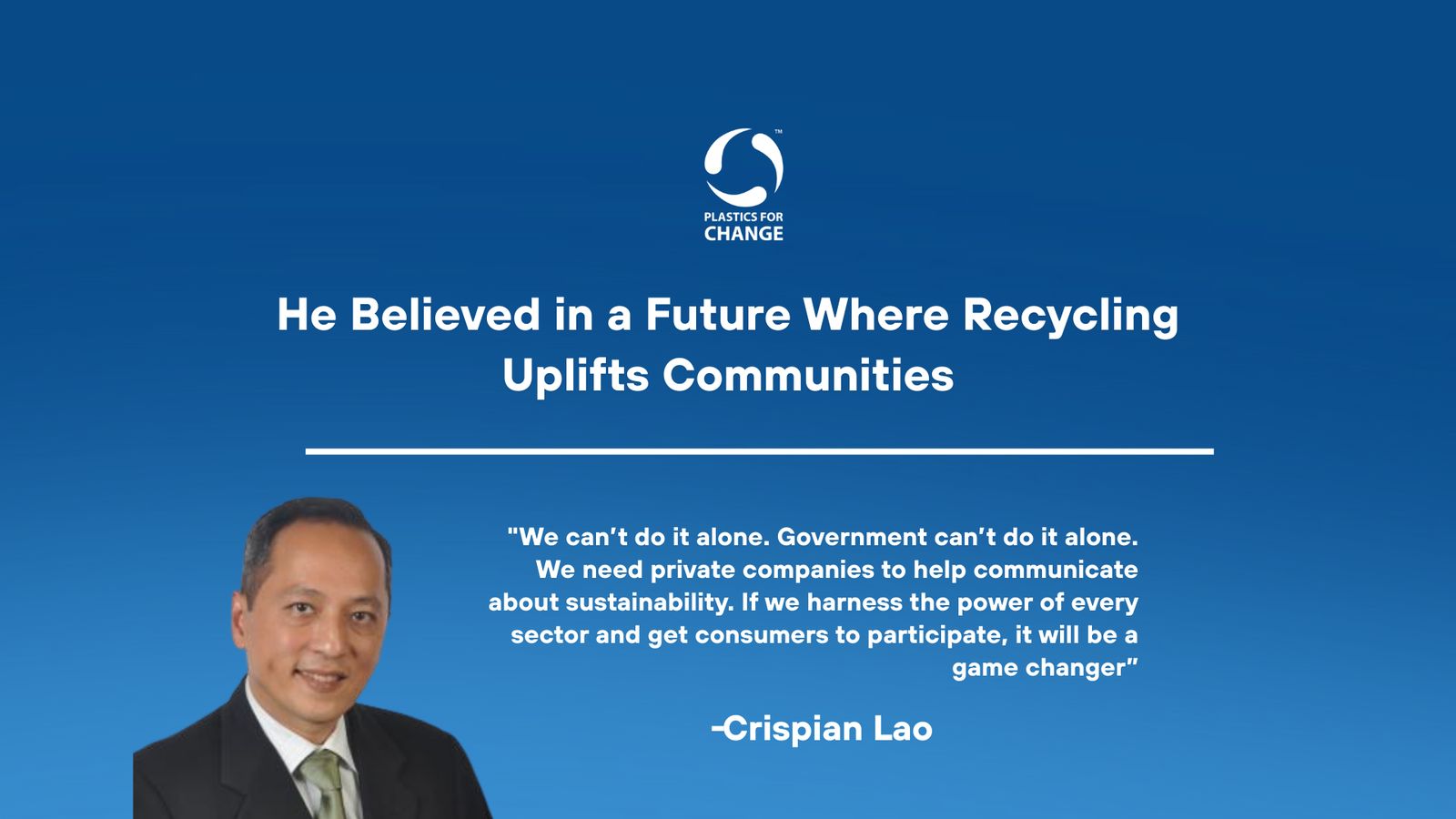 The Impact of Crispian Lao Lives On in Every Traceable, Ethical, and Human-Centred Supply Chain We Build Today