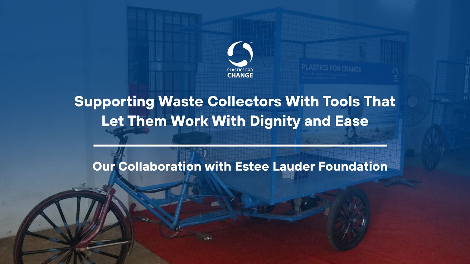Empowering Waste Collectors Through E-Tricycles in India