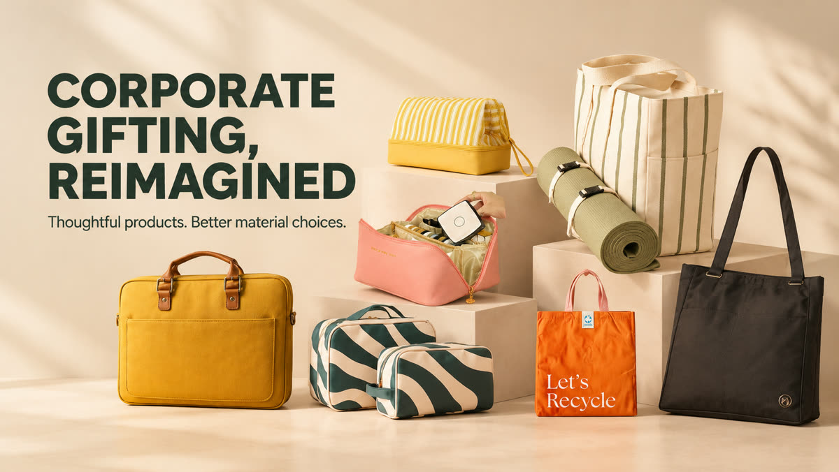 The Corporate Gifting Guide: Recycled Products for Festive, Onboarding and Event Gifting