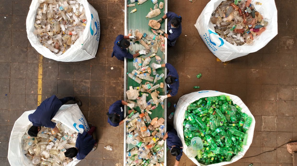 Safety risks faced by workers in plastic recycling industries