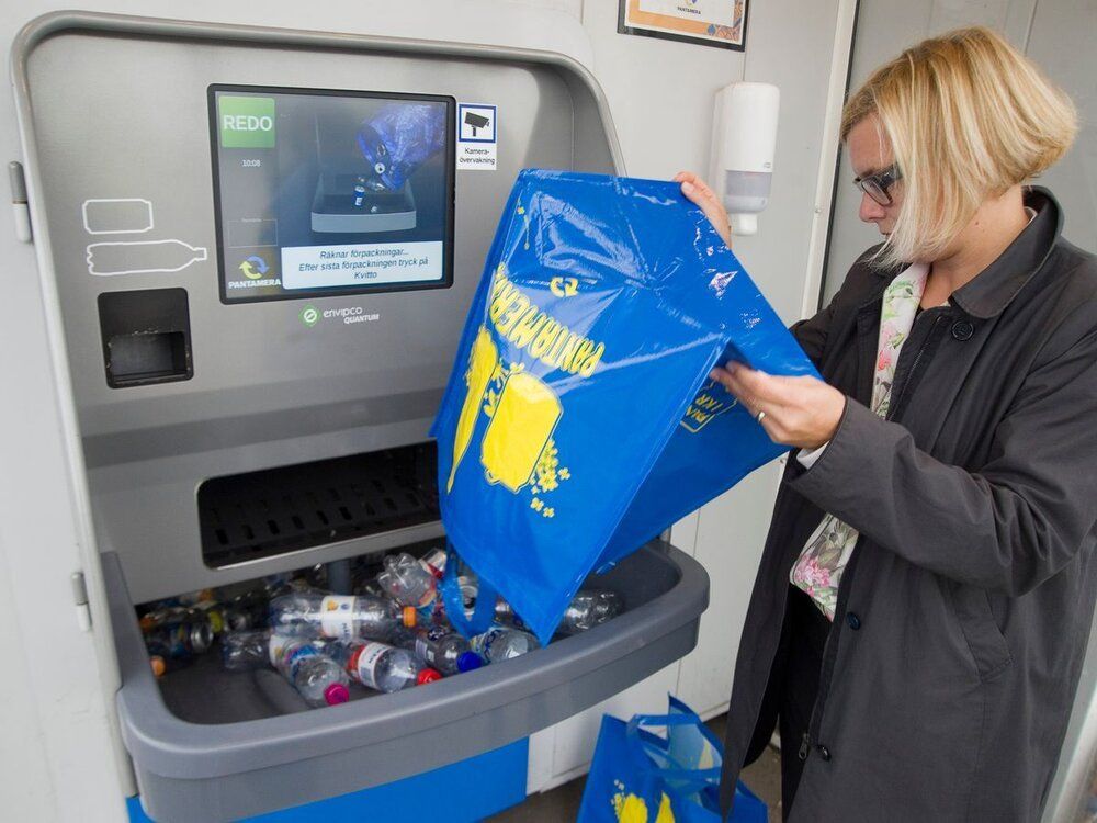  Reverse Vending Machines in Sweden (Image: Daily Record) 